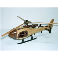 wooden vehicle model