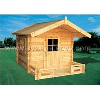 wooden house