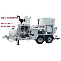 MX10 refractory spraying pump