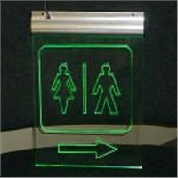 LED Edge Lit Panel-Toilet