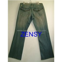 ladies jeans embroidery