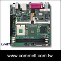 LV-677 Core Duo Mini-ITX mainboard