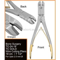 Surgical / Orthopedic TC Gold_Wire cutter