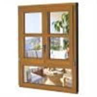 German standard Wood Swing Window