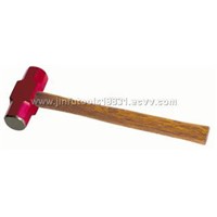 SLEDGE HAMMER WITH WOODEN HANDLE