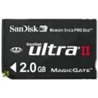 sandisk ultra II memory stick pro duo 128MB~2GB