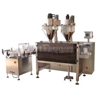 Automatic Can Feeding,Filling and Packaging Machin