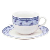 Shuihua Coffee Cup And Dish