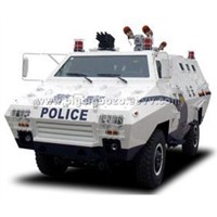 armored riot control vehicle