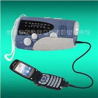 hand-winding charge radio flashlight( XLN-286)