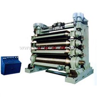 Four-roller paper pressing machine