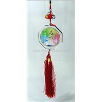 Crystal Photo Key Chain And Mobile Pendant