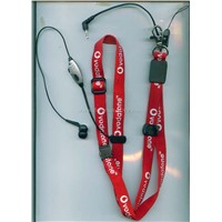 lanyard with earphone-strap