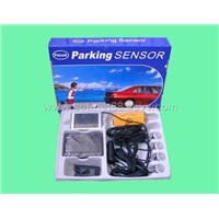 Wireless LCD parking sensor with 4 sensors