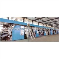 corrugated board production  line