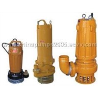 THE WQ SERIES OF NON-CLOG SEWAGE PUMPS