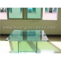 Tea table tempered glass