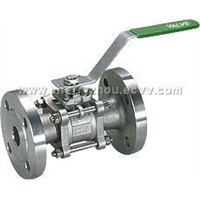 3PC flanged Ball Valves