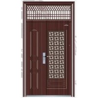 Steel security door