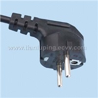 VDE approved Power Cord with plug