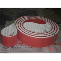 synchronous timing belt for squaring machine