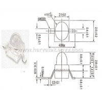 1.8mm Round Subminiature Gull Wing Lead