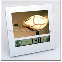 Photo Frame With Alarm Clock