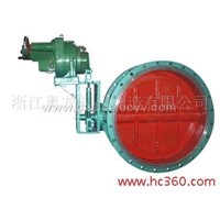 electric actuator type butterfly valve