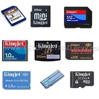 Memory Card (SD/MMC/miniSD/microSD/CF/MS Pro Duo/D