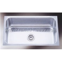Big Size Undermount Stainless Sink #SS1D868