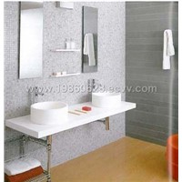 ceramic basin ,bathroom cabinet
