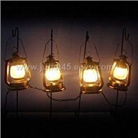 Hurricane Light Rope for Garden Decoration, Includes Four Lamps Each Rope