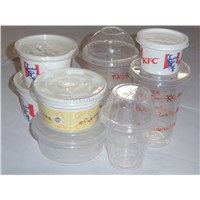 disposable plastic food containers