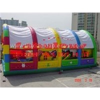 inflatable tent with archway