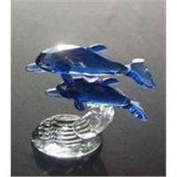Crystal dolphin Figurine