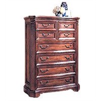 wooden 8 drawer