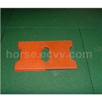 Moulded Rubber Crumb Pavers