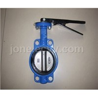 Butterfly Valve with Pins of Type A