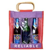 Jute Wine Bags