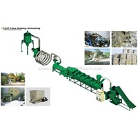 waste plastic recycling production line
