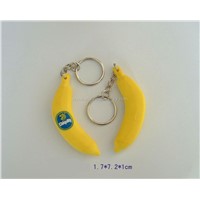 banana shaped keychain