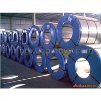 Galvanized steel in coils
