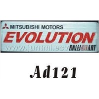 Mitsubishi Motors Evolution Car Emblem (AD121)