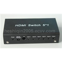 hdmi switch five in one out