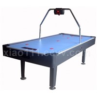 Hockey table with electronic counter