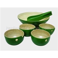 Bamboo handicraft (bowl, tray, box, vase, album, frame)