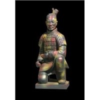 Pottery Warriors of Ancient China -Kneeling Archer