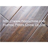 Walnut Color hand scraped bamboo flooring