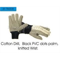 Pvc  Dot Gloves