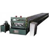 Roll forming machines for floor decking